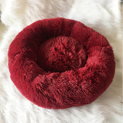 Pet Bed – Pet's Favorite Fuzzy Snuggle Nest