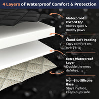 Waterproof Dog Car Hammock Cover