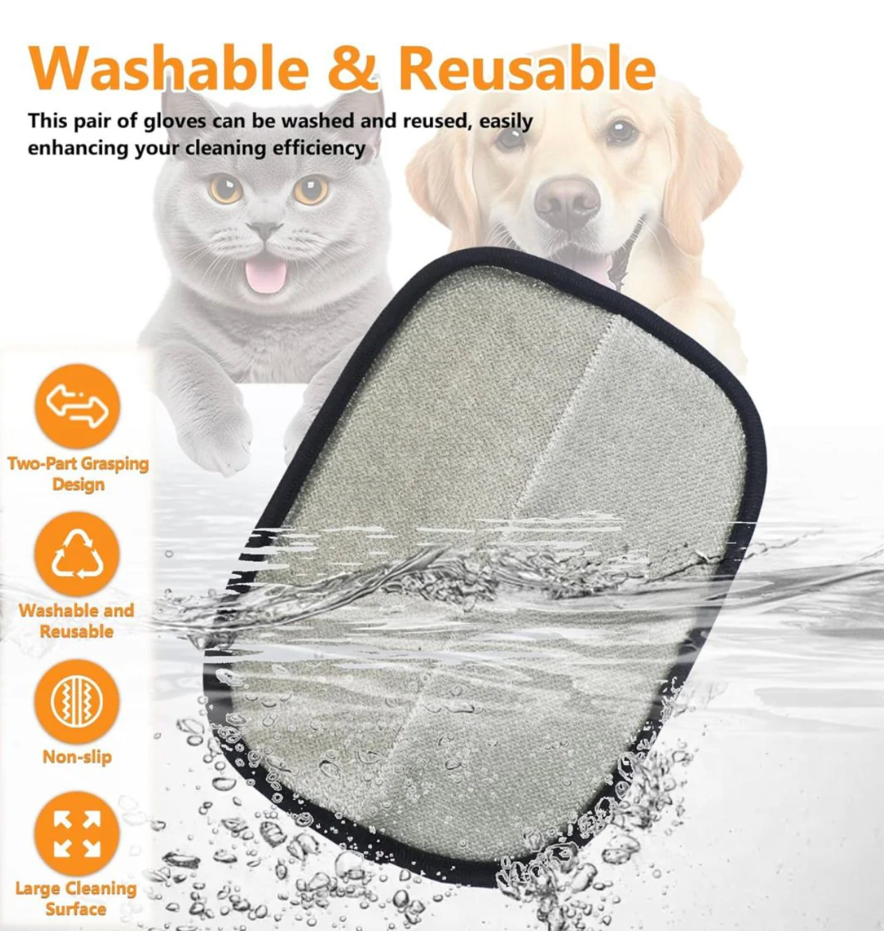Pet Paradise™ Grooming & Massage Glove