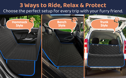 Waterproof Dog Car Hammock Cover