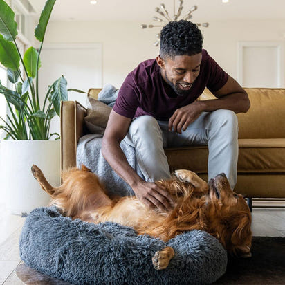 Pet Bed – Pet's Favorite Fuzzy Snuggle Nest