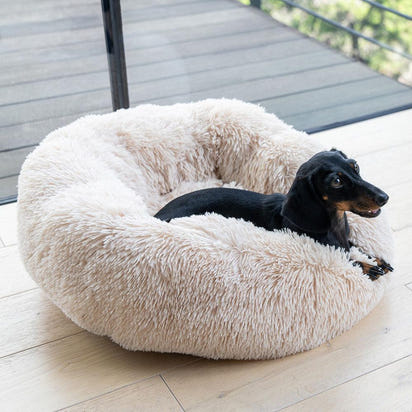 Pet Bed – Pet's Favorite Fuzzy Snuggle Nest