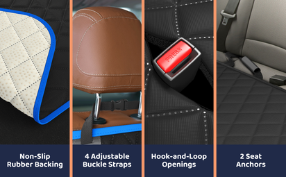 Waterproof Dog Car Hammock Cover