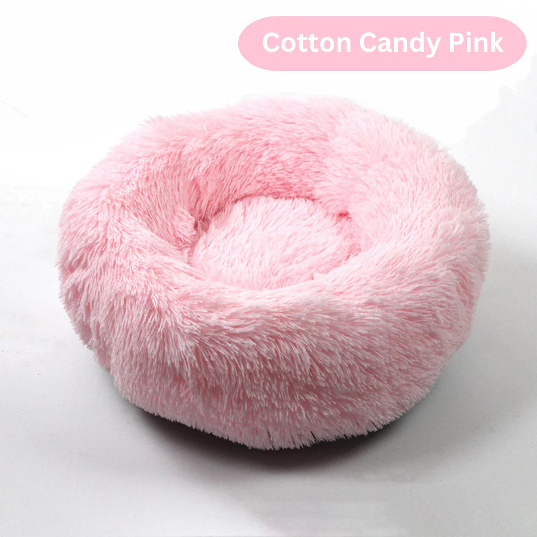 Pet Bed – Pet's Favorite Fuzzy Snuggle Nest